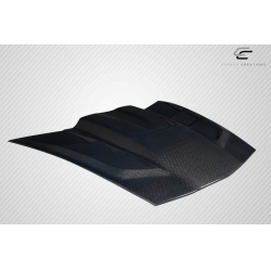 2005-2013 Chevrolet Corvette C6 Carbon Creations Geo6ix Dritech ZR Edition 2 Hood - 1 Piece image - 4
