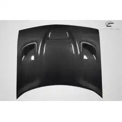 2008-2023 Dodge Challenger Geo6ix Dritech Hellcat Look Hood - 1 Piece image - 10