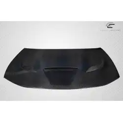2015-2023 Dodge Charger Geo6ix Dritech Hellcat Look Hood - 1 Piece image - 4