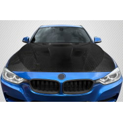 2012-2018 BMW 3 Series F30 / 2014-2020 4 Series F32 Carbon Creations Geo6ix DriTech Eros Version 1 Hood - 1 Piece image - 1