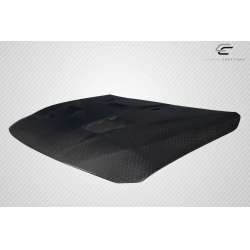 2012-2018 BMW 3 Series F30 / 2014-2020 4 Series F32 Carbon Creations Geo6ix DriTech Eros Version 1 Hood - 1 Piece image - 3