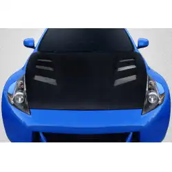 2009-2020 Nissan 370Z Z34 Geo6ix AM-S Hood - 1 Piece image - 1