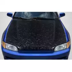 1992-1995 Honda Civic 2DR / HB AeroForge Dritech OEM Look Hood - 1 Piece (S) image - 1