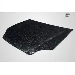 1999-2000 Honda Civic AeroForge Dritech OEM Look Hood - 1 Piece image - 3