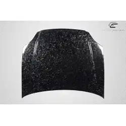 1999-2000 Honda Civic AeroForge Dritech OEM Look Hood - 1 Piece image - 5