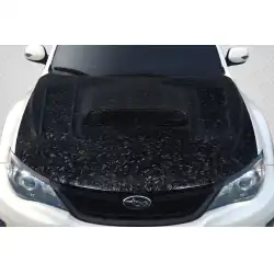 2008-2011 Subaru Impreza 2008-2014 WRX STI AeroForge Dritech GT Concept Hood - 1 Piece image - 1