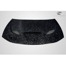 2015-2023 Dodge Charger Carbon Creations AeroForge Dritech Hellcat Look Hood - 1 Piece image - 2