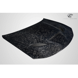 2015-2023 Dodge Charger Carbon Creations AeroForge Dritech Hellcat Look Hood - 1 Piece image - 4