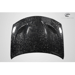 2015-2023 Dodge Charger Carbon Creations AeroForge Dritech Hellcat Look Hood - 1 Piece image - 5