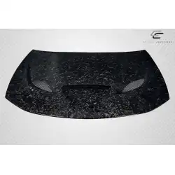2015-2023 Dodge Charger AeroForge Dritech Hellcat Look Hood - 1 Piece image - 4