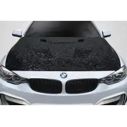 2012-2018 BMW 3 Series F30 / 2014-2020 4 Series F32 AeroForge DriTech Eros Version 1 Hood - 1 Piece image - 1