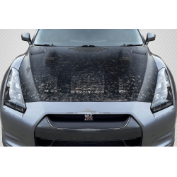 2009-2016 Nissan GT-R R35 Carbon Creations AeroForge GT2 Hood - 1 Piece image - 1