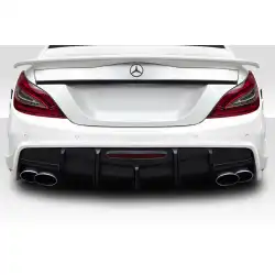 2012-2018 Mercedes CLS Class W218 Vector Wide Body Rear Bumper - 1 Piece image - 1