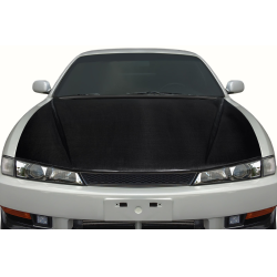 1997-1998 Nissan 240SX S14 Carbon Creations Ranger Hood - 1 Piece image - 1