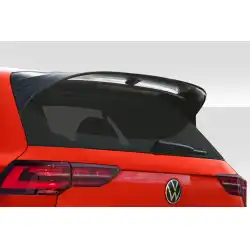 2022-2023 Volkswagen Golf / GTI Oddball Rear Roof Wing Spoiler - 1 Piece image - 1