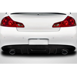 2010-2015 Infiniti G Sedan G35 G37 Q40 Carbon Creations Avera Rear Diffuser - 1 Piece image - 1