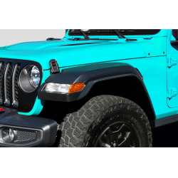 2020-2025 Jeep Gladiator Rubicon / Mojave Duraflex Duster Front Fender Flare Add Ons - 2 Pieces image - 1