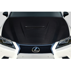2013-2020 Lexus GS Series G200 GS300 GS350 GS450 GS450H Carbon Creations Alpine Hood - 2 Pieces image - 1