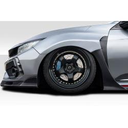 2017-2021 Honda Civic Type R Duraflex Skywalker Front Fenders (+25mm) - 2 Pieces image - 1