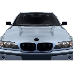 2002-2005 BMW 3 Series E46 4DR Duraflex D-1 Hood - 1 Piece image - 1