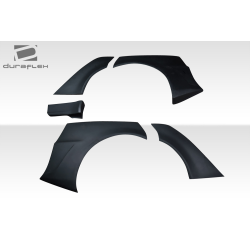 2008-2017 Mitsubishi Lancer / Lancer Evolution 10 Duraflex Vantix Rear Fender Flares - 2 Pieces (+35MM) image - 3