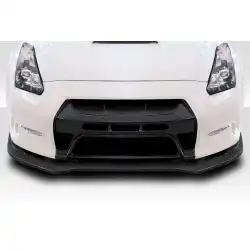 2009-2016 Nissan GT-R R35 Vantix Front Bumper - 3 Piece image - 1
