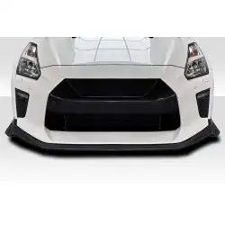 2017-2021 Nissan GT-R R35 Vantix Front Lip Spoiler Air Dam - 1 Piece ( for use with OEM Front Bumper ) image - 1