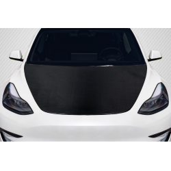 2017-2023 Tesla Model 3 Carbon Creations OEM Look Hood - 1 Piece image - 1