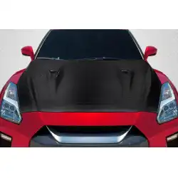 2017-2021 Nissan GTR OEM Look Carbon Fiber Hood image - 2