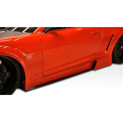 2010-2015 Chevrolet Camaro Duraflex Circuit Wide Body Side Skirts Rocker Panels - 2 Piece image - 1