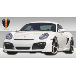 2006-2012 Porsche Cayman 2005-2012 Porsche Boxster Eros Version 1 Side Skirts Rocker Panels - 2 Piece image - 3