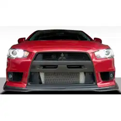 2008-2015 Mitsubishi Lancer Evolution 10 JDP Style Front Lip - 1 Piece image - 1