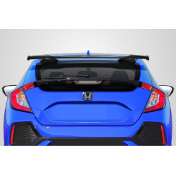 2017-2021 Honda Civic HB Carbon Creations SPN Roof Wing Spoiler - 1 Piece image - 1