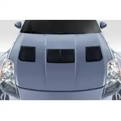 2003-2006 Nissan 350Z Z33 GT1 Hood Vents - 3 Piece image - 1