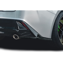 2021-2025 Lexus IS300 IS350 Carbon Creations Geisha Rear Lip Add On Spoilers - 2 Pieces image - 1