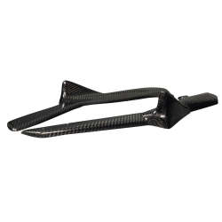 2021-2025 Lexus IS300 IS350 Carbon Creations Geisha Rear Lip Add On Spoilers - 2 Pieces image - 2