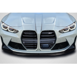 2021-2025 BMW M3 G80 M4 G82 Carbon Creations N - Driven Front Lip Spoiler Air Dam - 1 Piece image - 1