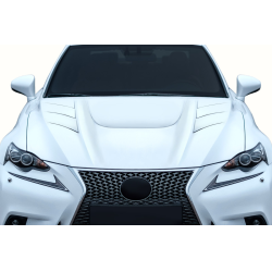 2014-2020 Lexus IS Series IS200T IS300 IS350 Duraflex Akiyama Hood - 1 Piece image - 1