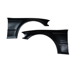 1999-2005 BMW 3 Series E46 4DR Duraflex Alpine Speed Front Fenders ( +30MM ) - 2 Pieces image - 3