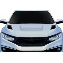 2016-2021 Honda Civic Shingo Hood - 1 Piece image - 1