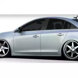 2011-2015 Chevrolet Cruze Racer Side Skirts Rocker Panels - 2 Piece image - 6