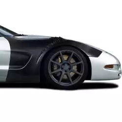 1997-2004 Chevrolet Corvette C5 GT3RS Look Front Fenders (+25MM) - 2 Pieces image - 1