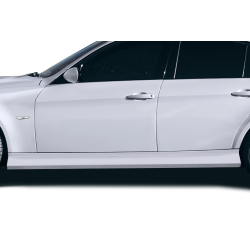 2006-2011 BMW 3 Series E90 Duraflex Essen Side Skirt Rocker Panels - 2 Pieces image - 1