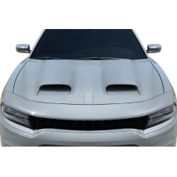 2015-2023 Dodge Charger Duraflex Redeye V2 Hood - 1 Piece image - 1