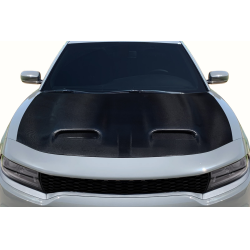 2015-2023 Dodge Charger Carbon Creations Redeye V2 Hood - 1 Piece image - 1