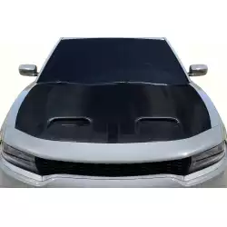 2015-2023 Dodge Charger Redeye V2 Hood - 1 Piece image - 1