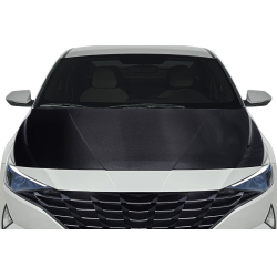 2021-2023 Hyundai Elantra Carbon Creations OEM Look Hood - 1 Piece image - 1