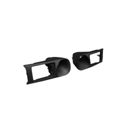 1988-1993 Porsche 911 964 Duraflex Sickle Front Bumper Air Duct - 2 Pieces ( replaces oem fog lights ) image - 6