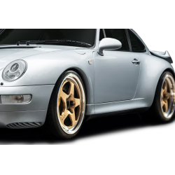 1995-1998 Porsche 911 Carrera 993 Duraflex OEM Look Side Skirt Rocker Panels - 2 Pieces image - 3