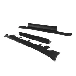 1995-1998 Porsche 911 Turbo 993 OEM Look Side Skirt Rocker Panels – 4 Pieces image - 4